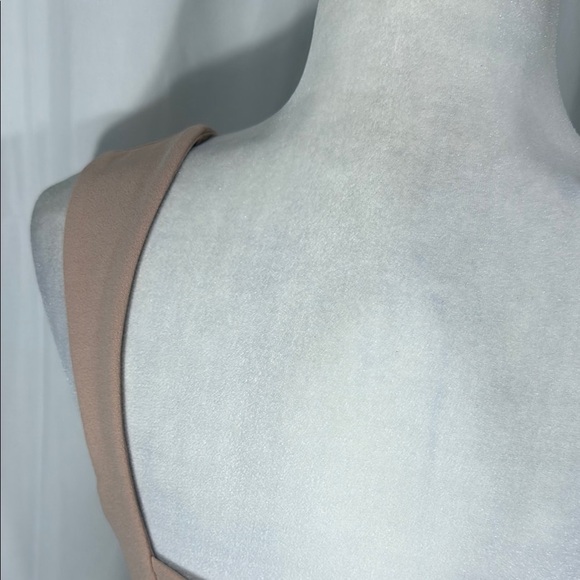 Show Me Your Mumu Beige Sleeveless Maxi Gown Size L NWT - Picture 11 of 12